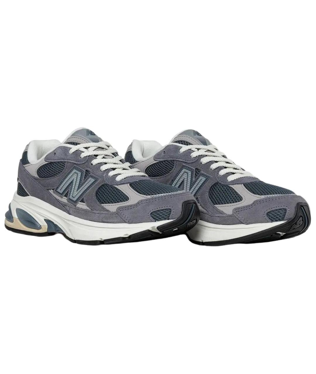 NEW BALANCE Серые низкие кроссовки / кеды, фото 3