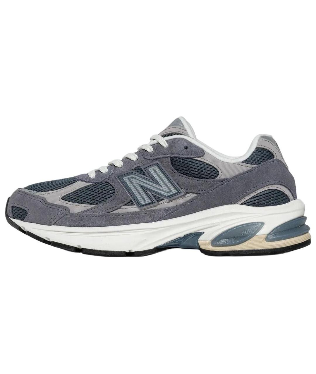 NEW BALANCE Серые низкие кроссовки / кеды, фото 2
