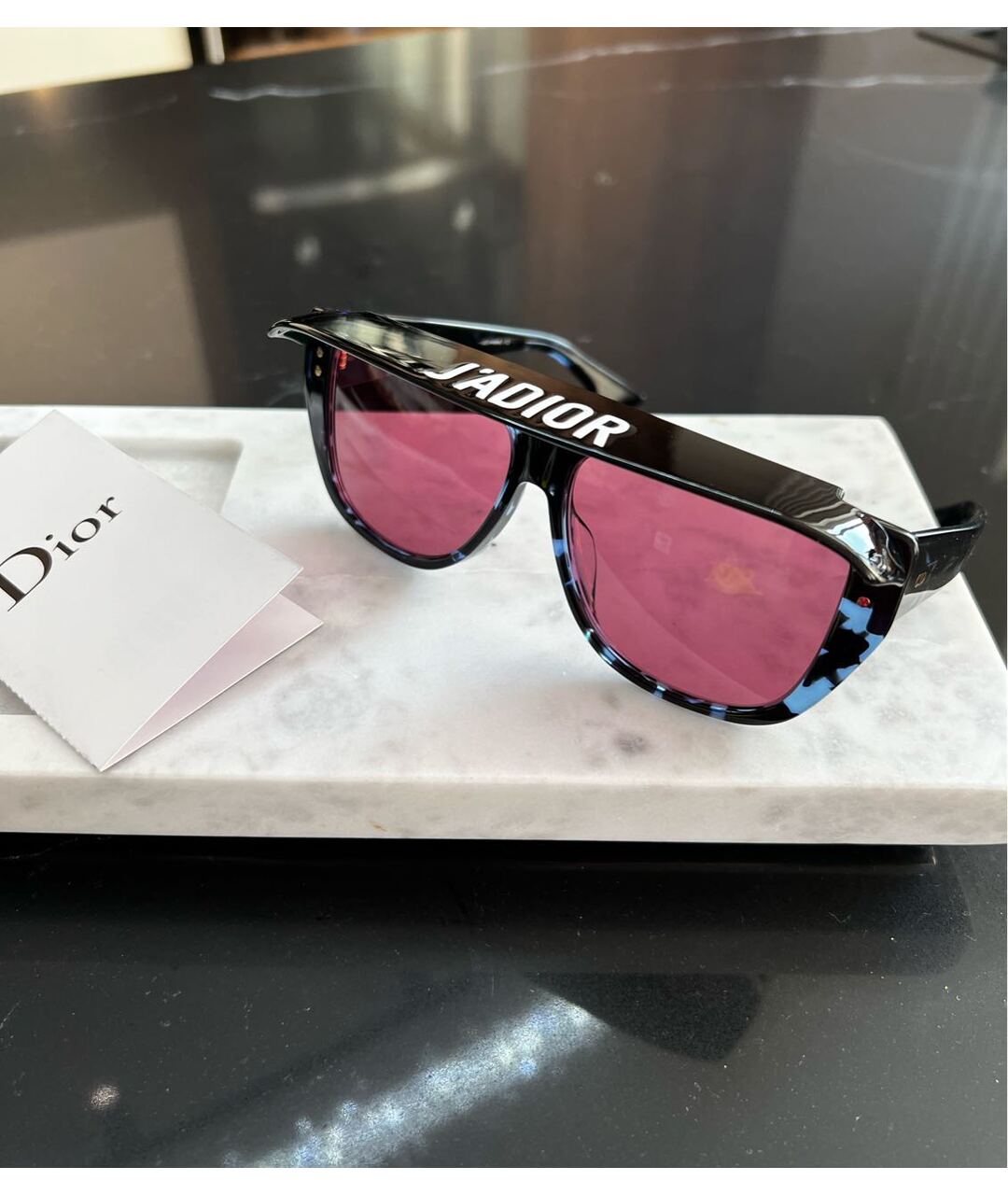 CHRISTIAN DIOR Пластиковые солнцезащитные очки, фото 5