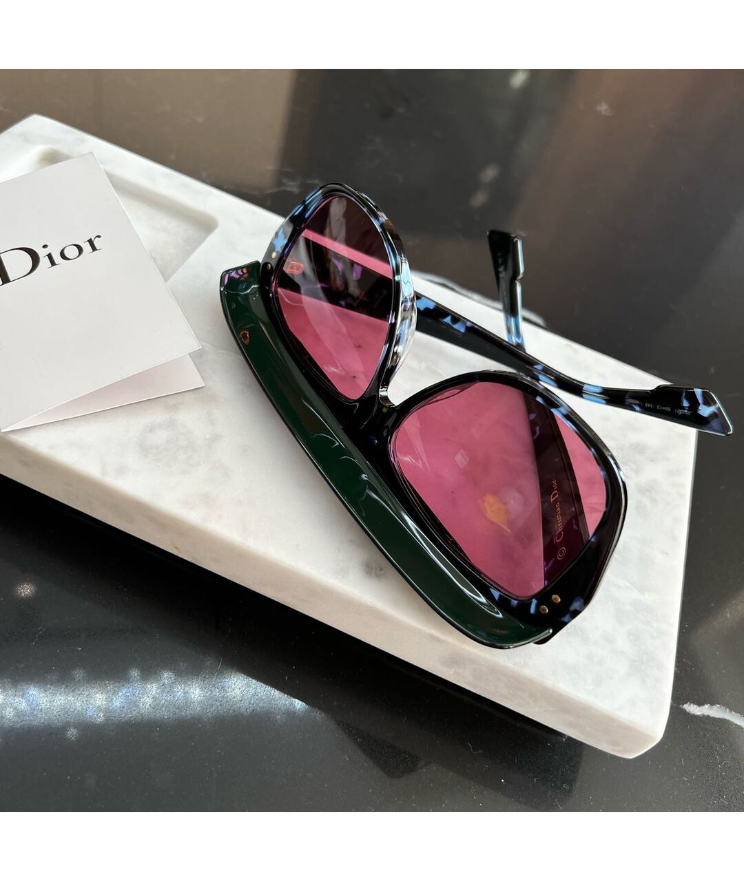 CHRISTIAN DIOR Пластиковые солнцезащитные очки, фото 3