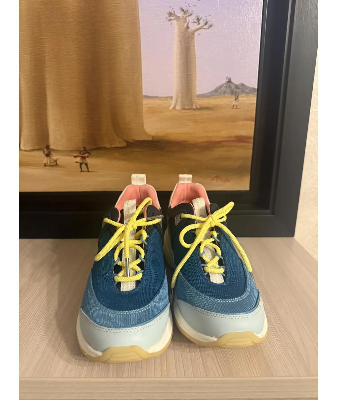 MICHAEL KORS Голубые кроссовки, фото 4