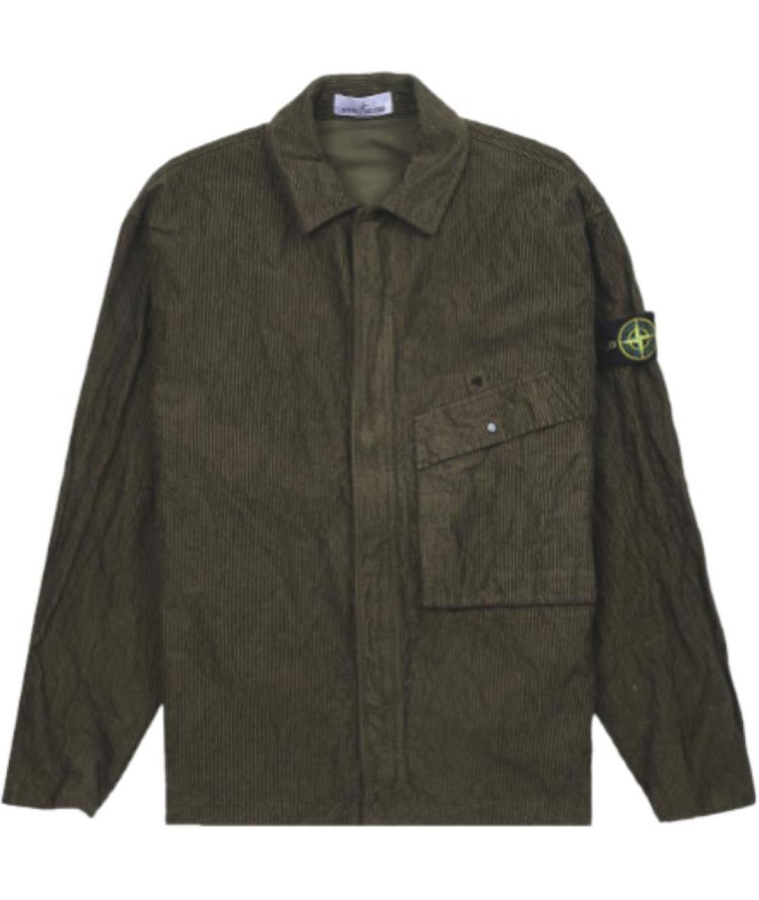 STONE ISLAND Зеленая рубашка, фото 1