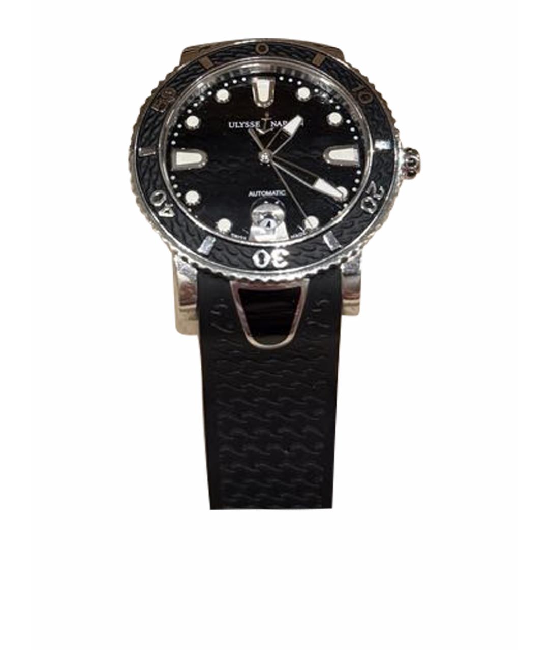 Ulysse Nardin Черные металлические часы, фото 1
