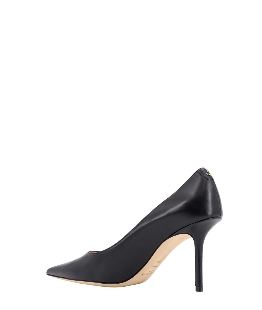 JIMMY CHOO Черные кожаные туфли, фото 3