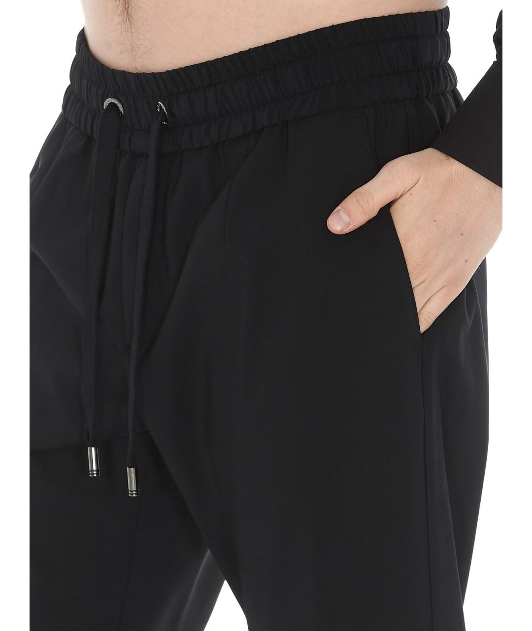 DOLCE&GABBANA Черный шерстяной спортивный костюм, фото 5