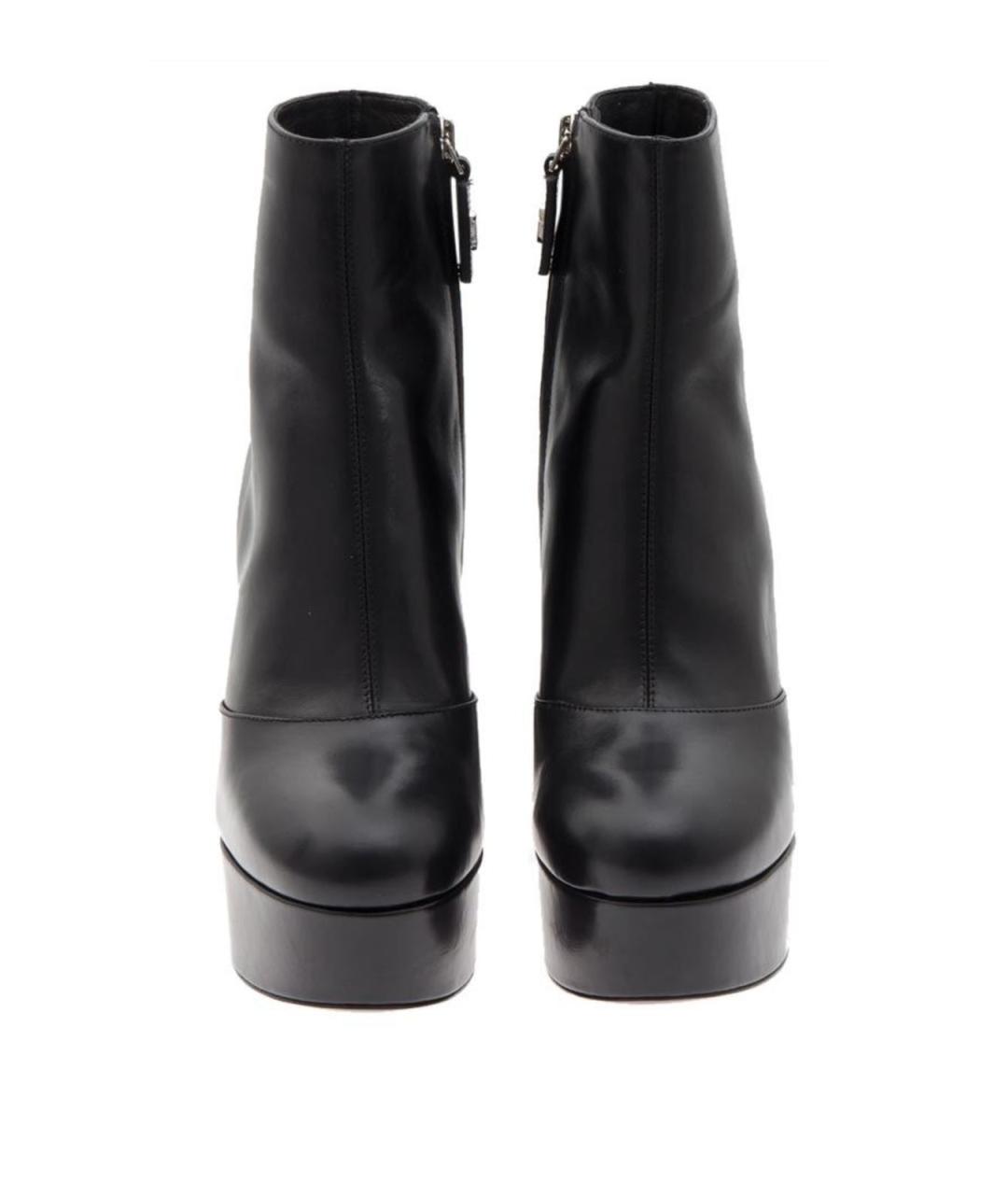 MARC JACOBS Черные кожаные ботильоны, фото 2