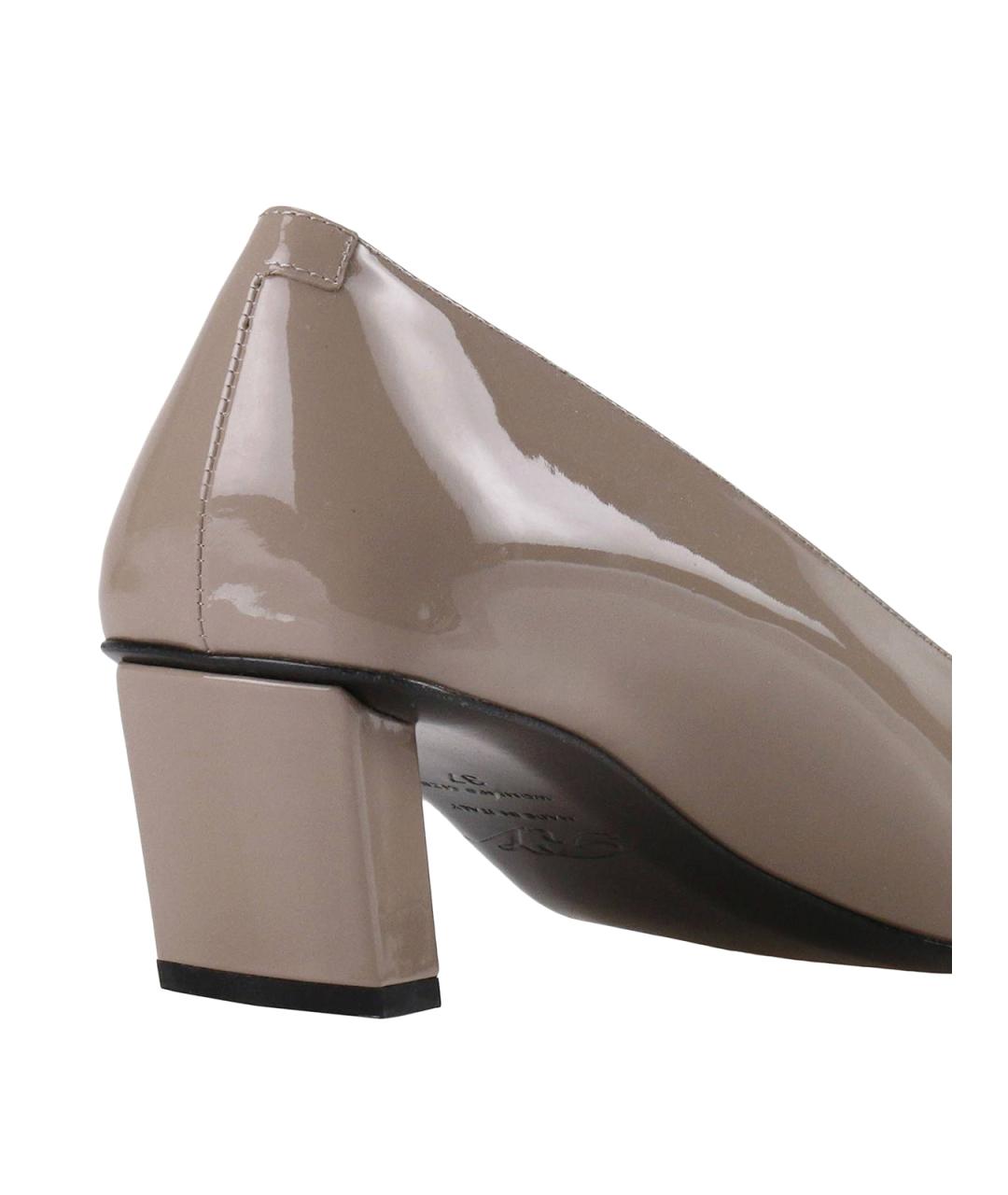 ROGER VIVIER Бежевые кожаные туфли, фото 4