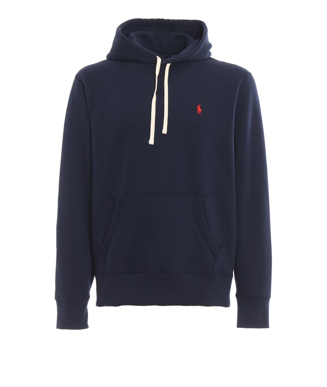POLO RALPH LAUREN Синий полиэстеровый джемпер / свитер, фото 1
