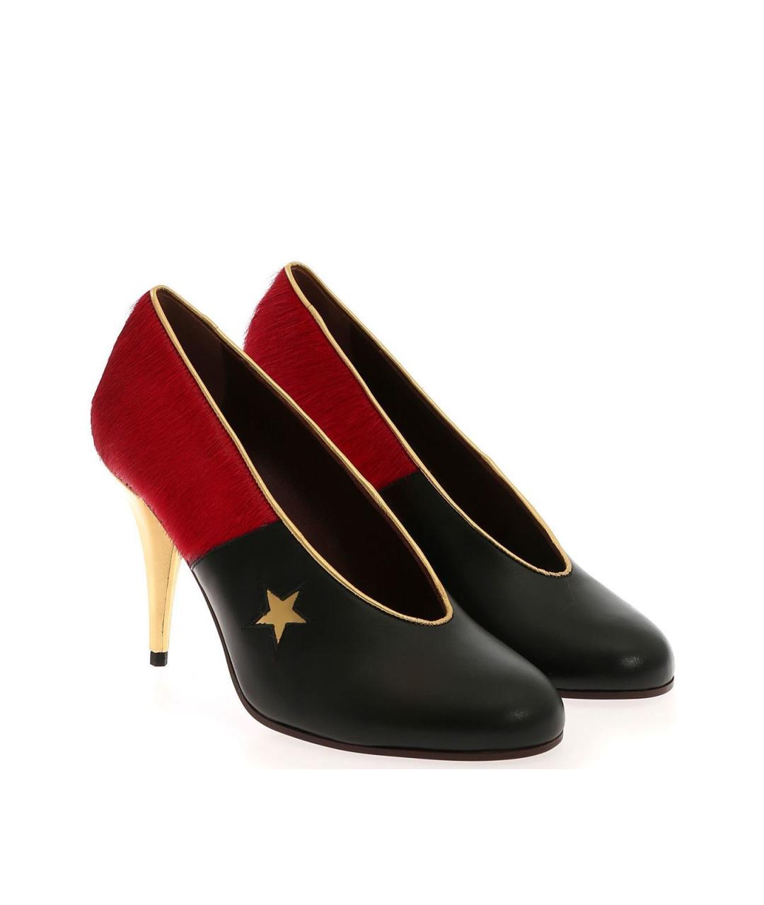 VIVIENNE WESTWOOD Красные кожаные туфли, фото 2