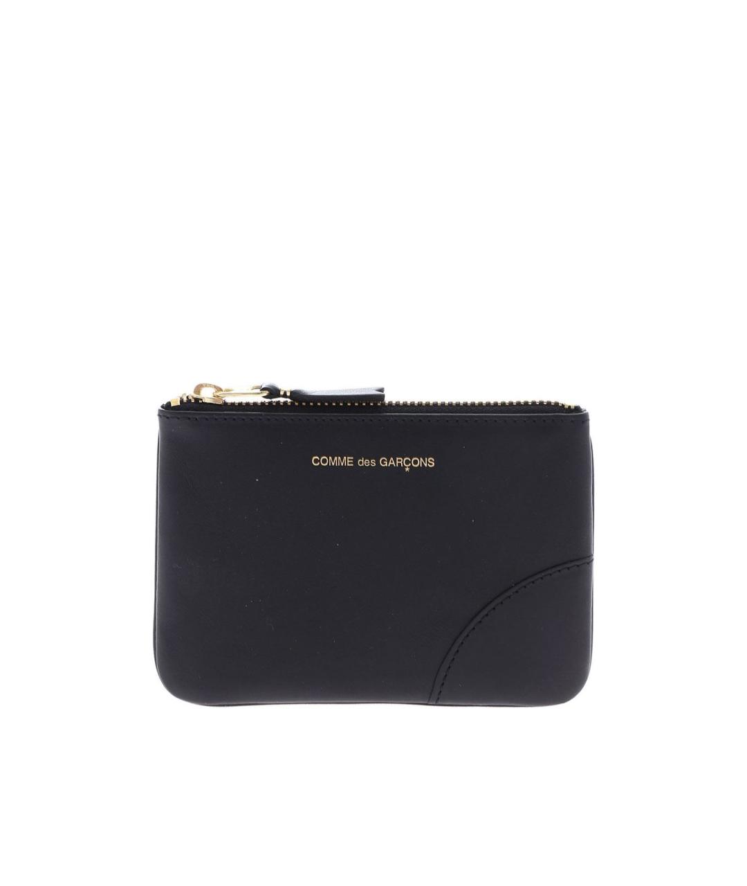 COMME DES GARÇONS WALLET Черный кожаный кошелек, фото 1