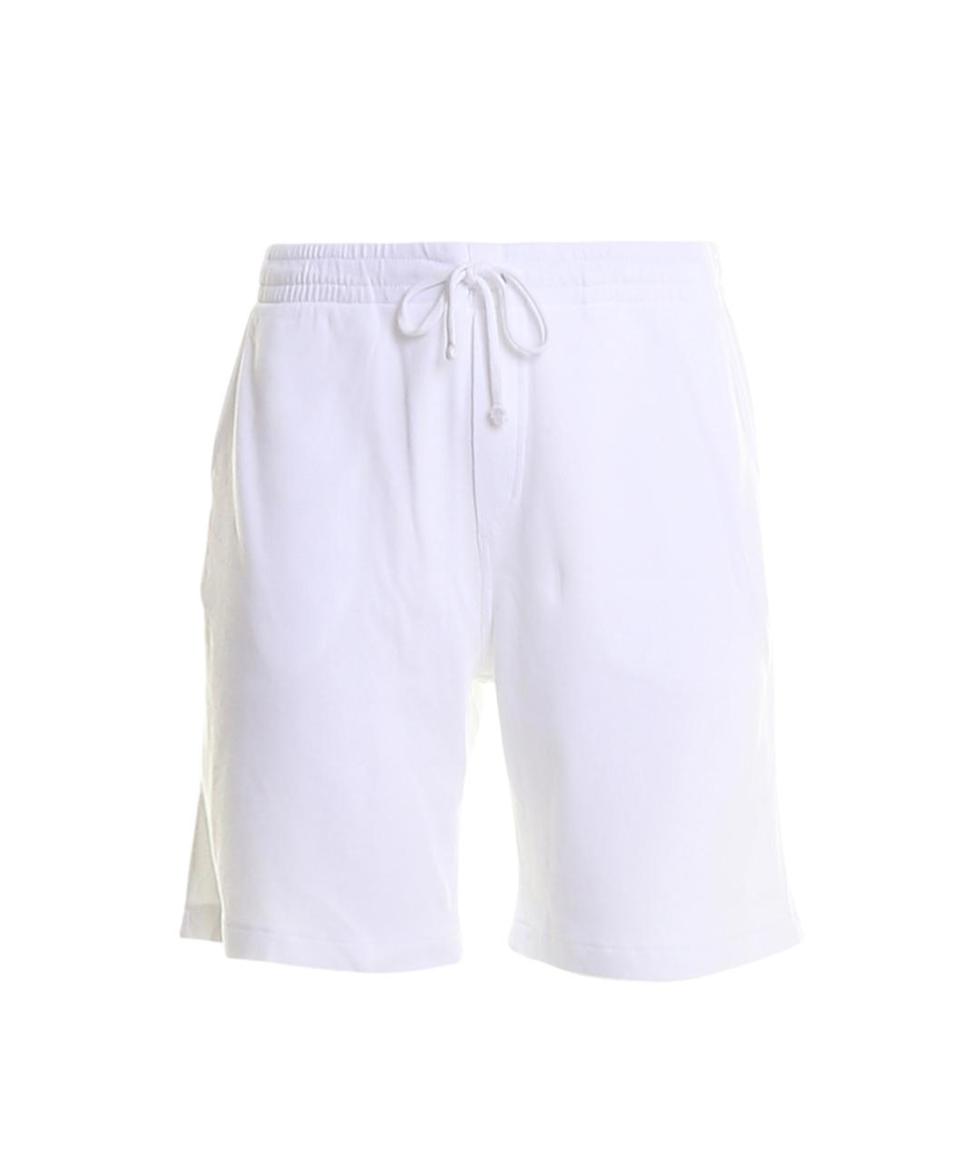 POLO RALPH LAUREN Белые хлопковые шорты, фото 1