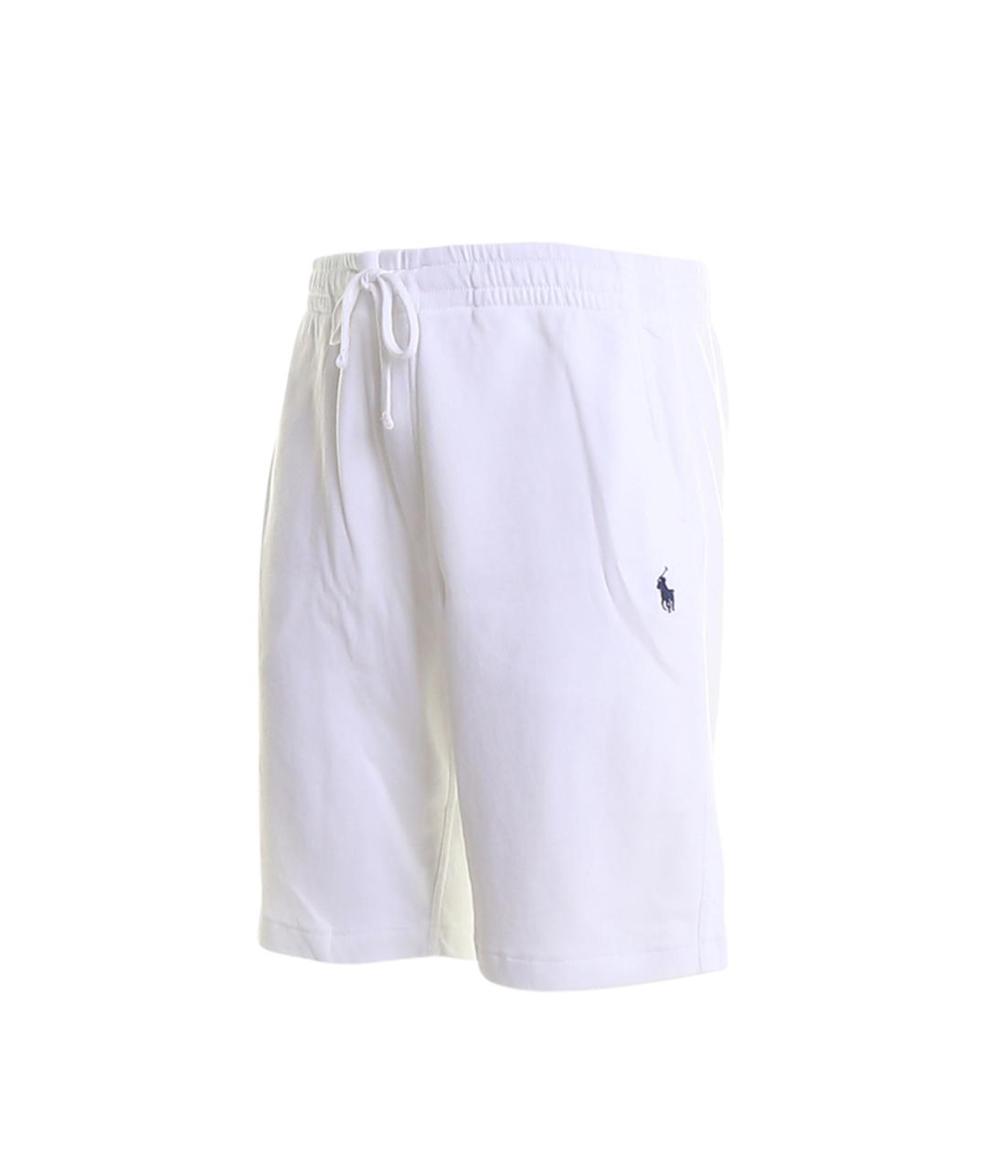 POLO RALPH LAUREN Белые хлопковые шорты, фото 2