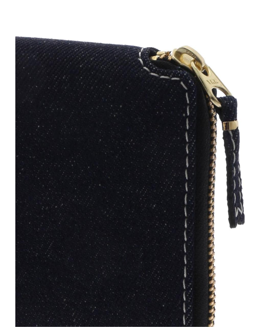 COMME DES GARÇONS WALLET Синий кошелек, фото 4