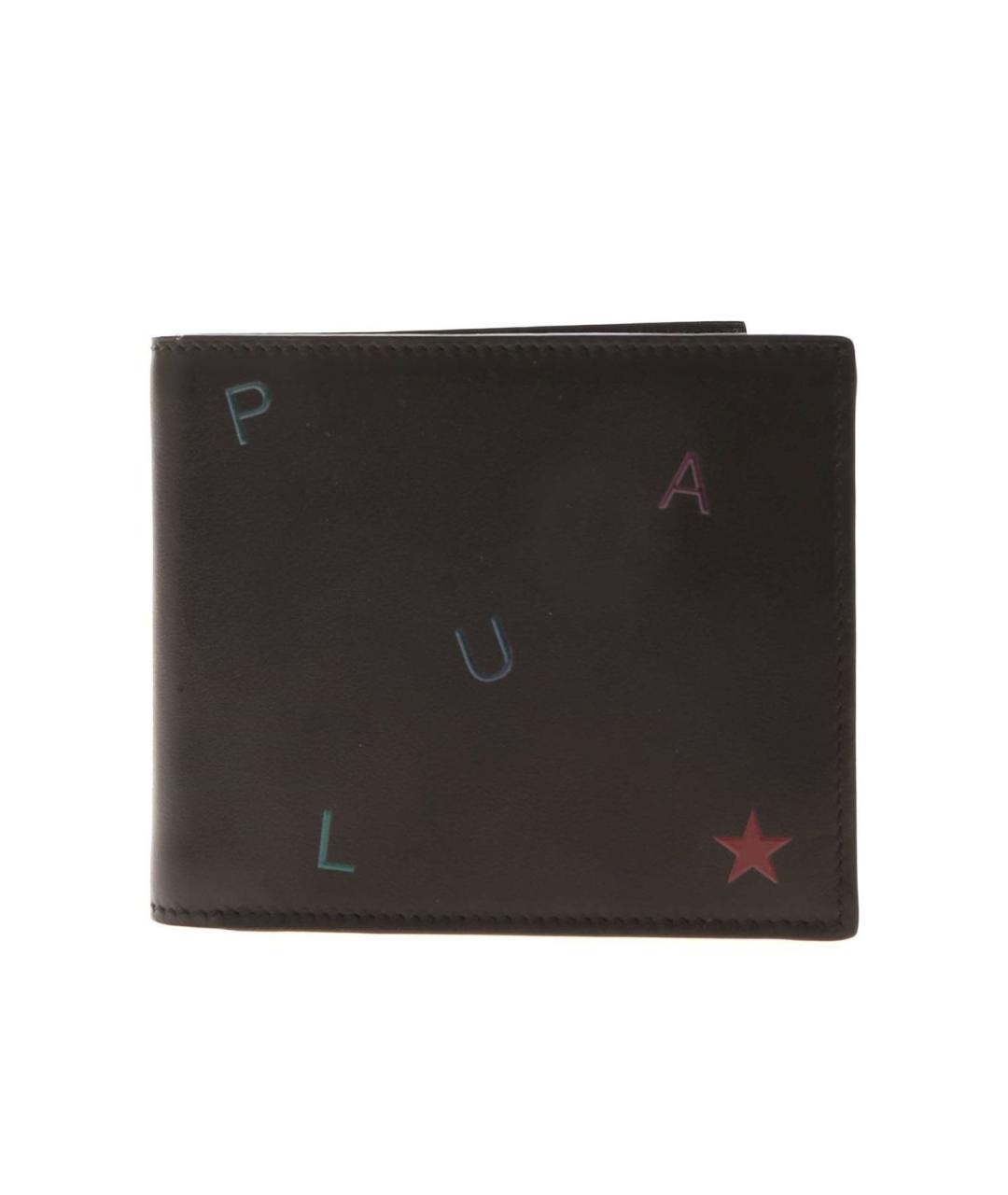 PAUL SMITH Черный кожаный кошелек, фото 1