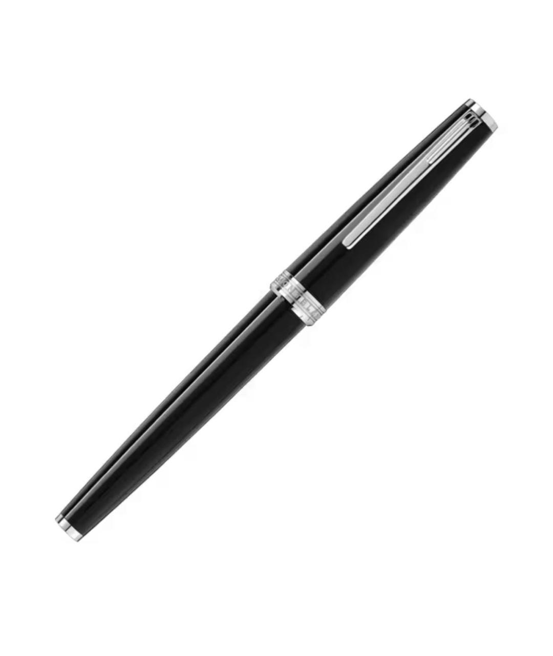 MONTBLANC Черный кожаный кошелек, фото 4