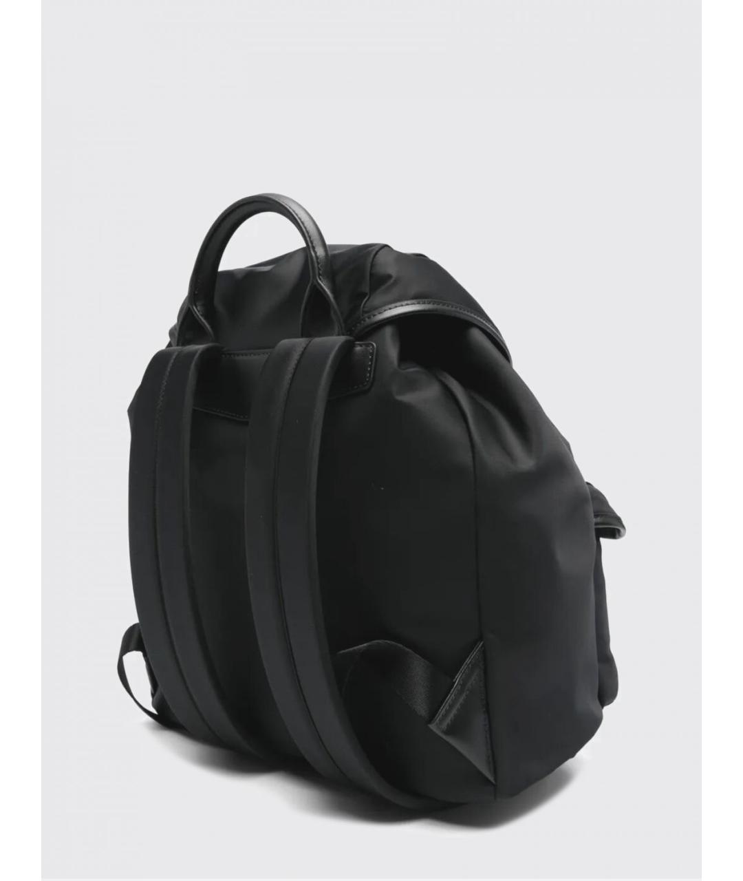 EMPORIO ARMANI Черный тканевый рюкзак, фото 3