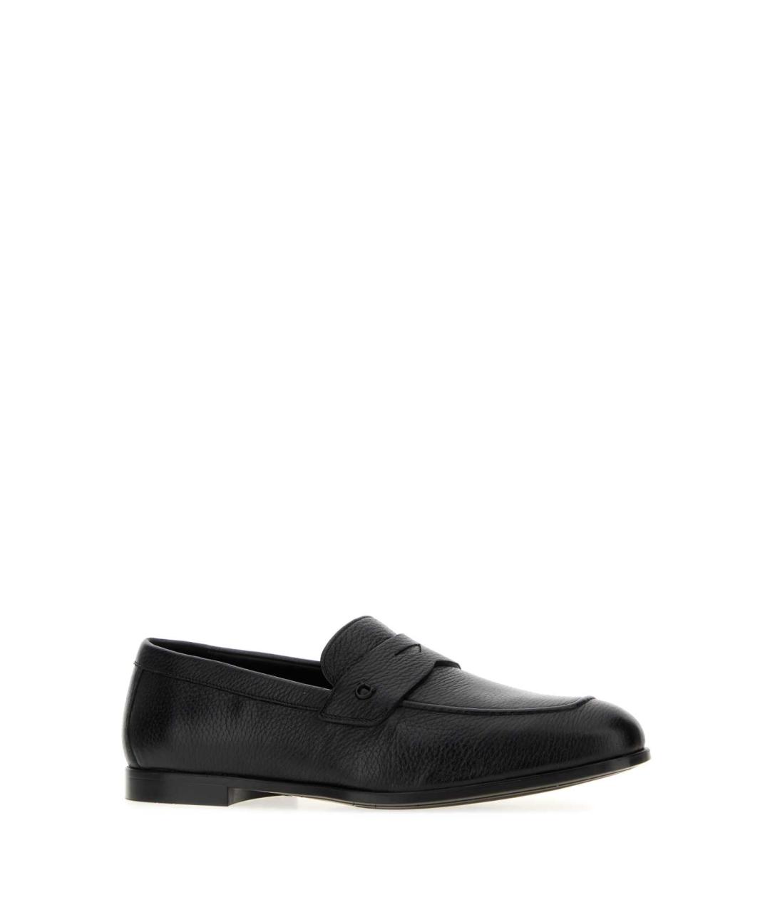 FERRAGAMO Черные лоферы, фото 2