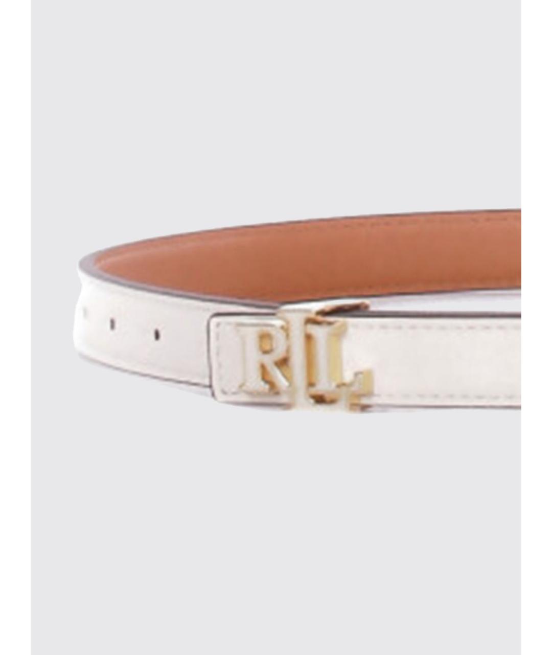 RALPH LAUREN Белый ремень, фото 2
