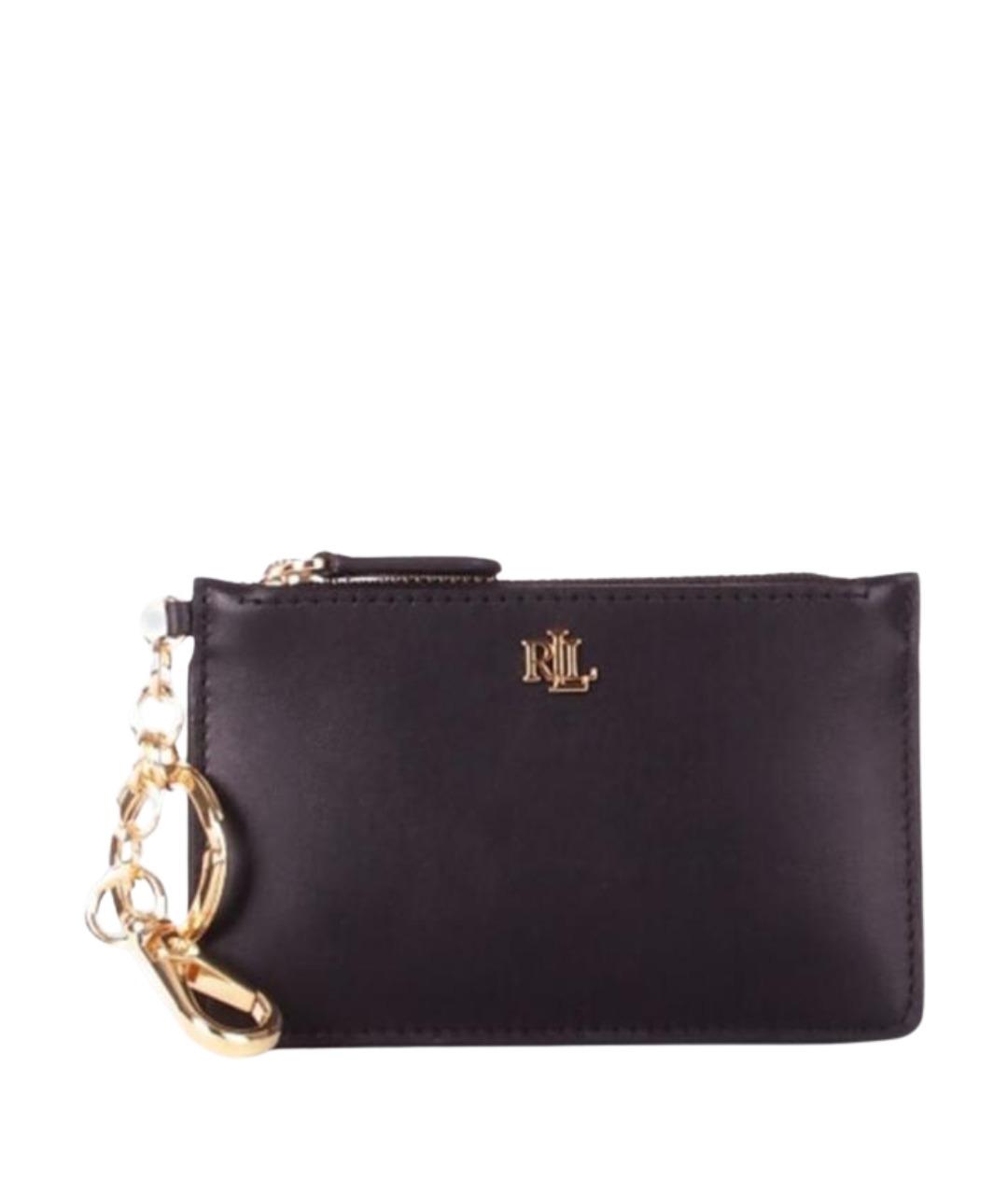 RALPH LAUREN Черный кошелек, фото 1