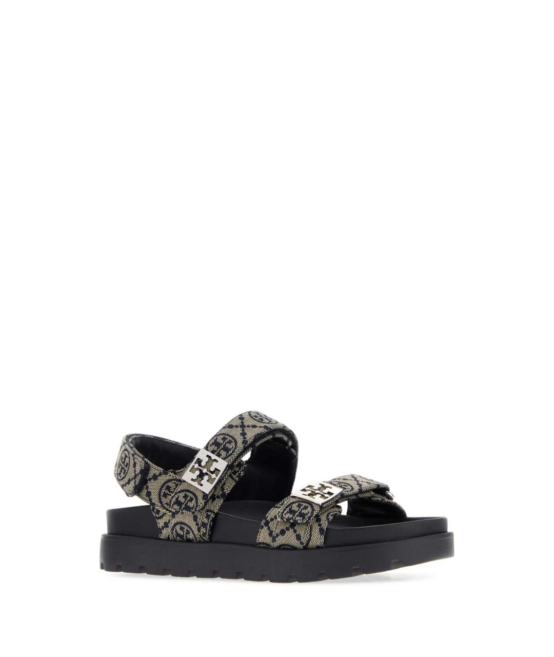 TORY BURCH Мульти текстильные сандалии, фото 2