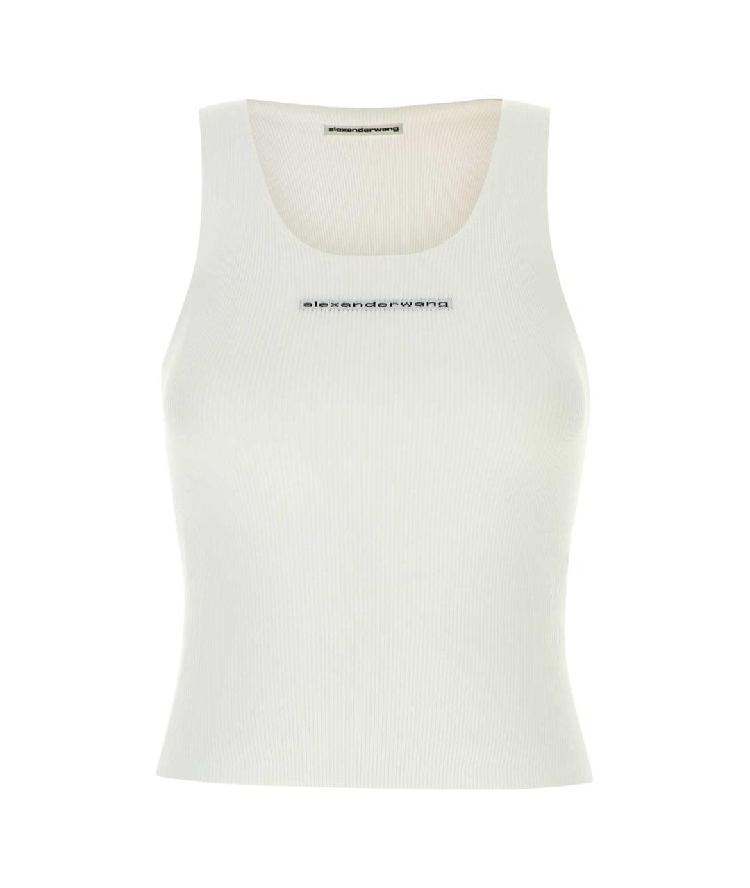 ALEXANDER WANG Белая майка, фото 1