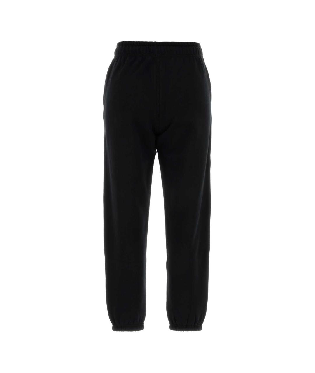 POLO RALPH LAUREN Черные хлопковые прямые брюки, фото 2