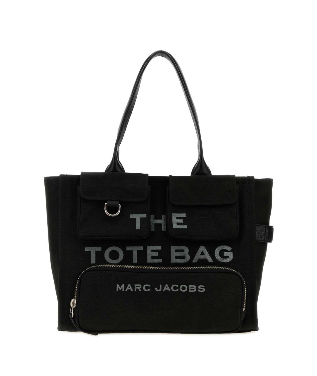MARC JACOBS Черная хлопковая сумка тоут, фото 1