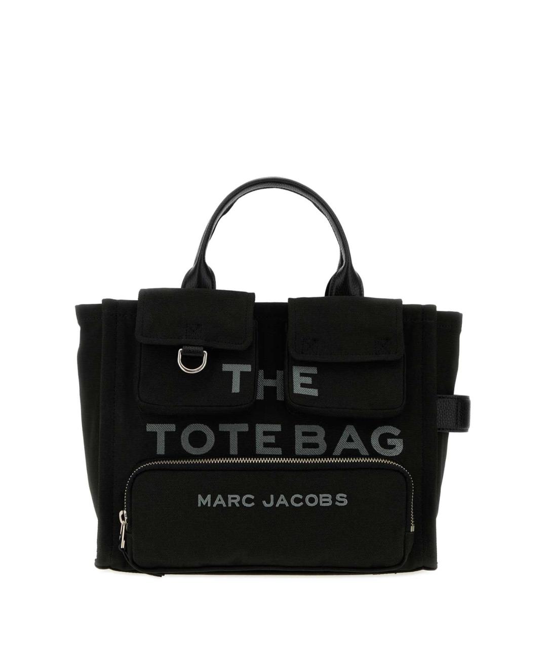 MARC JACOBS Черная хлопковая сумка тоут, фото 1