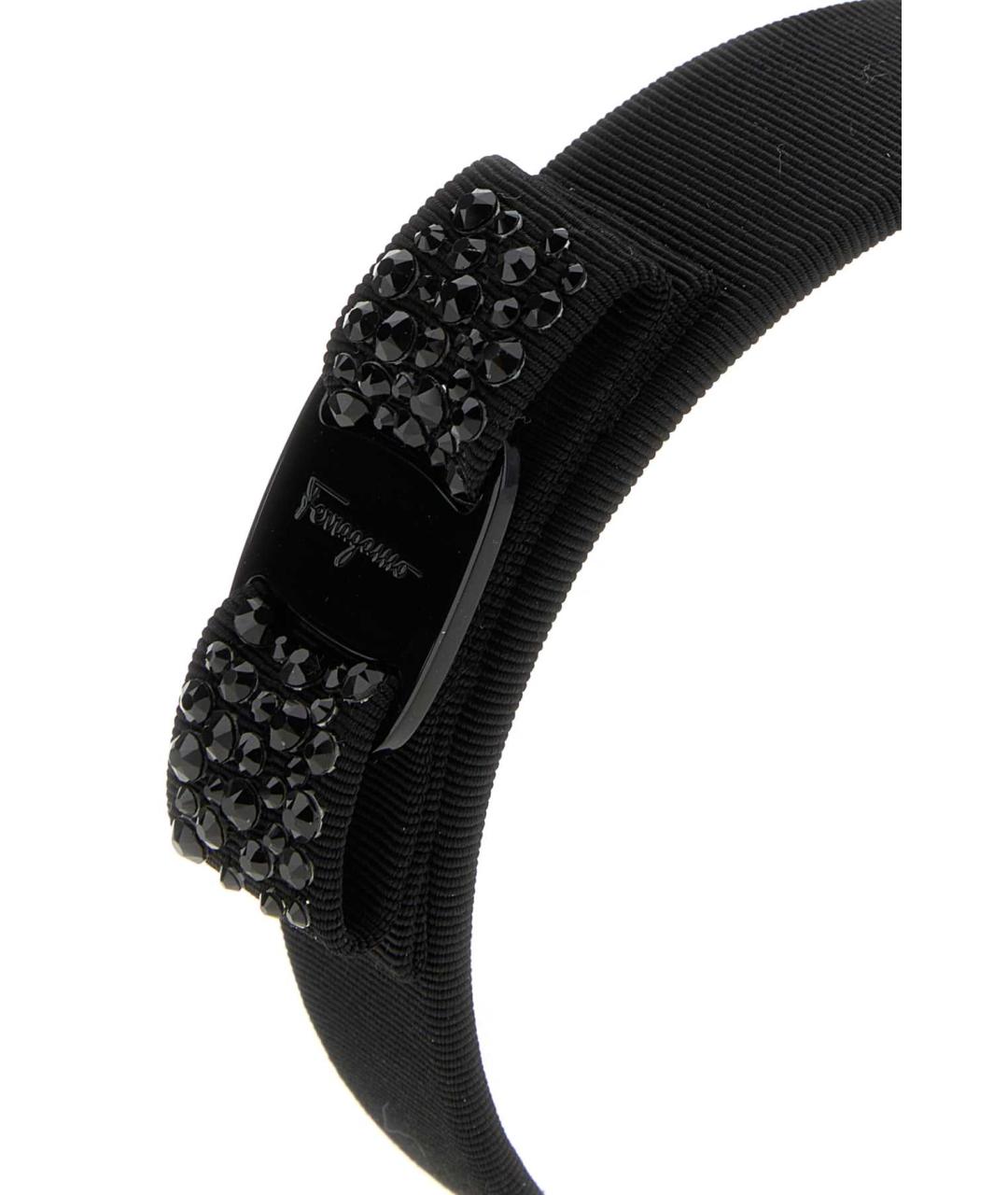 FERRAGAMO Черный ободок, фото 2