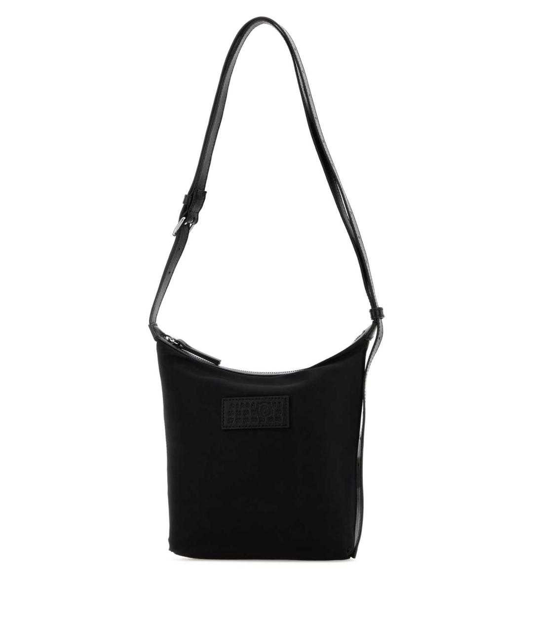 MM6 MAISON MARGIELA Черная синтетическая сумка через плечо, фото 2