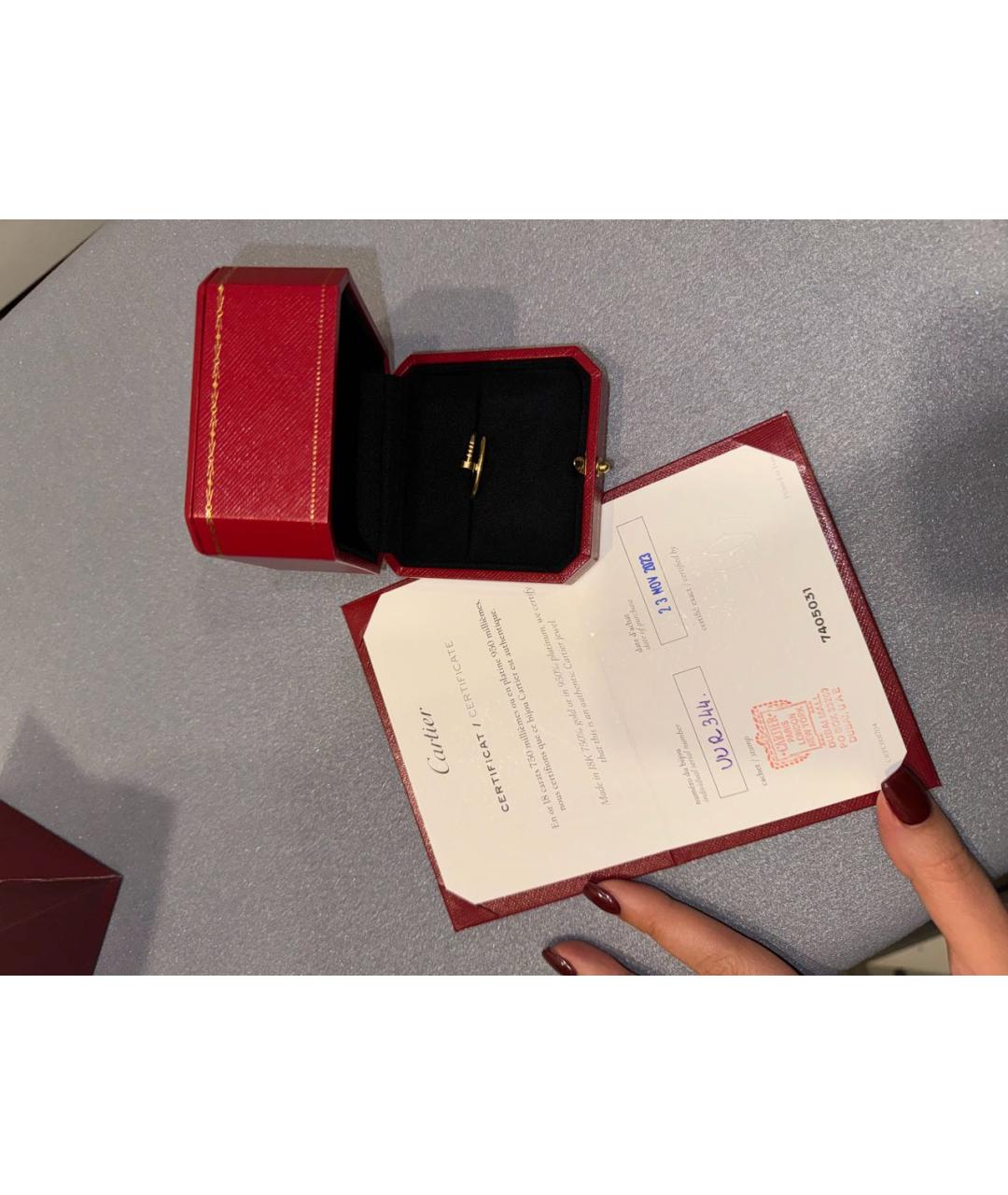CARTIER Золотое кольцо из желтого золота, фото 4