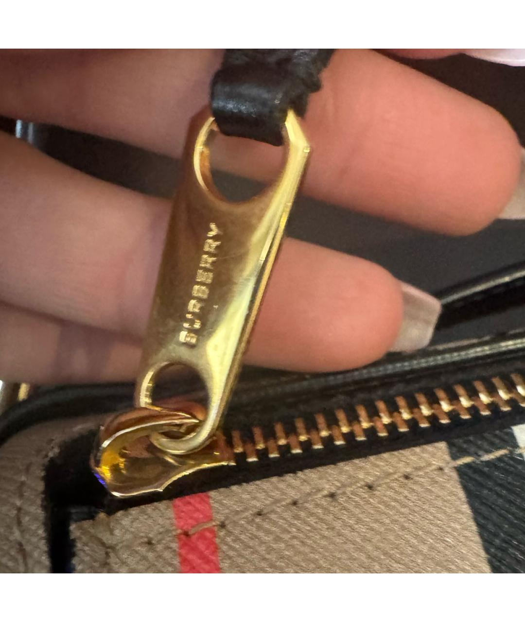 BURBERRY Бежевая сумка через плечо, фото 8