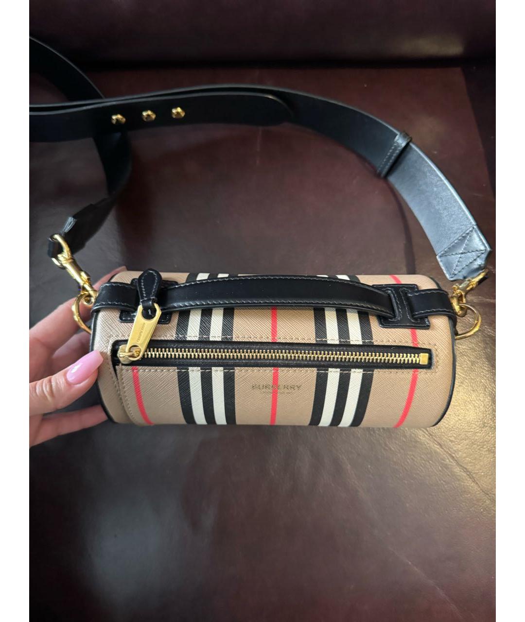 BURBERRY Бежевая сумка через плечо, фото 2