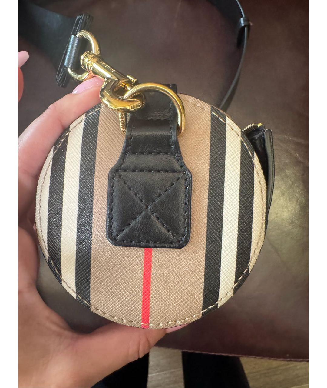 BURBERRY Бежевая сумка через плечо, фото 5