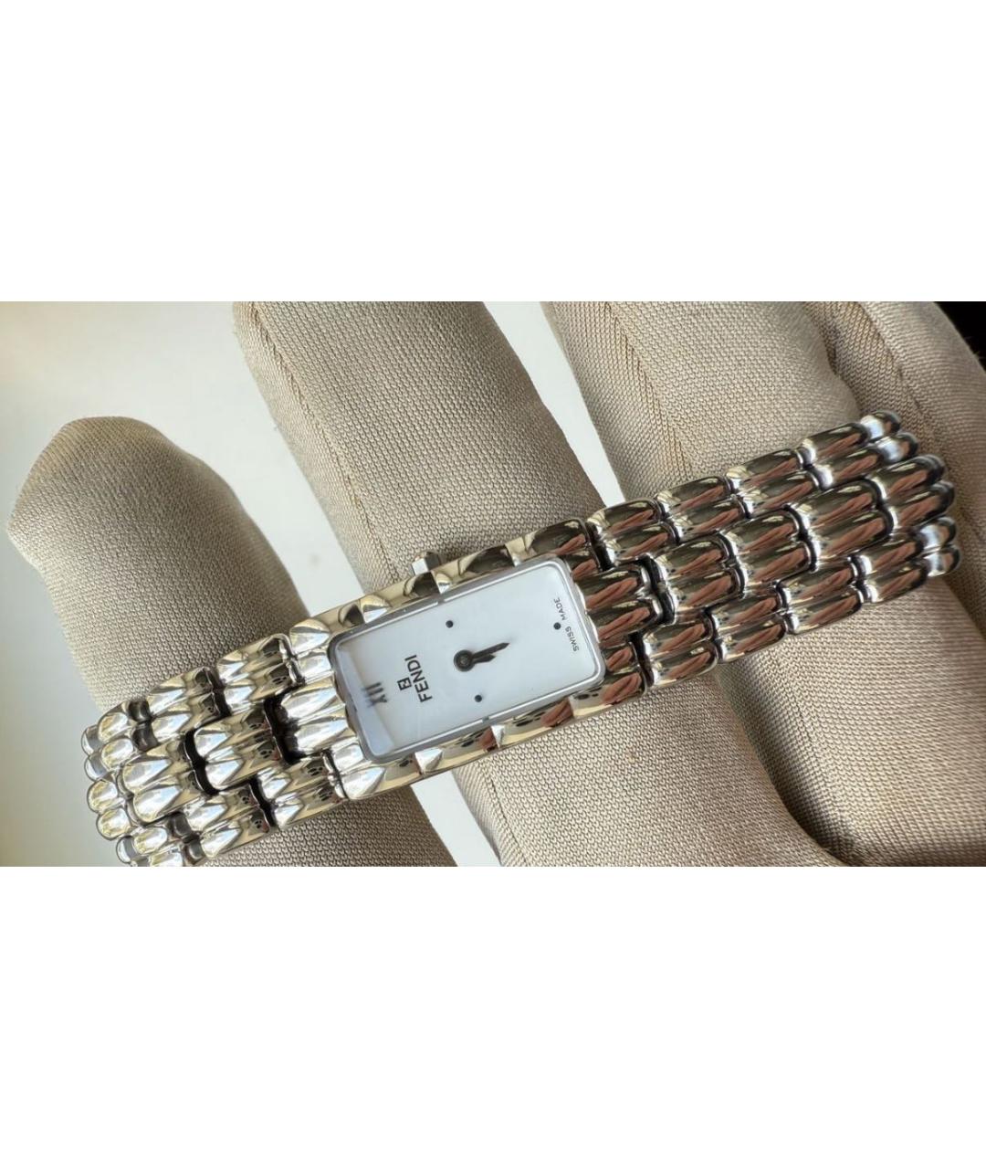 FENDI Белые часы, фото 3