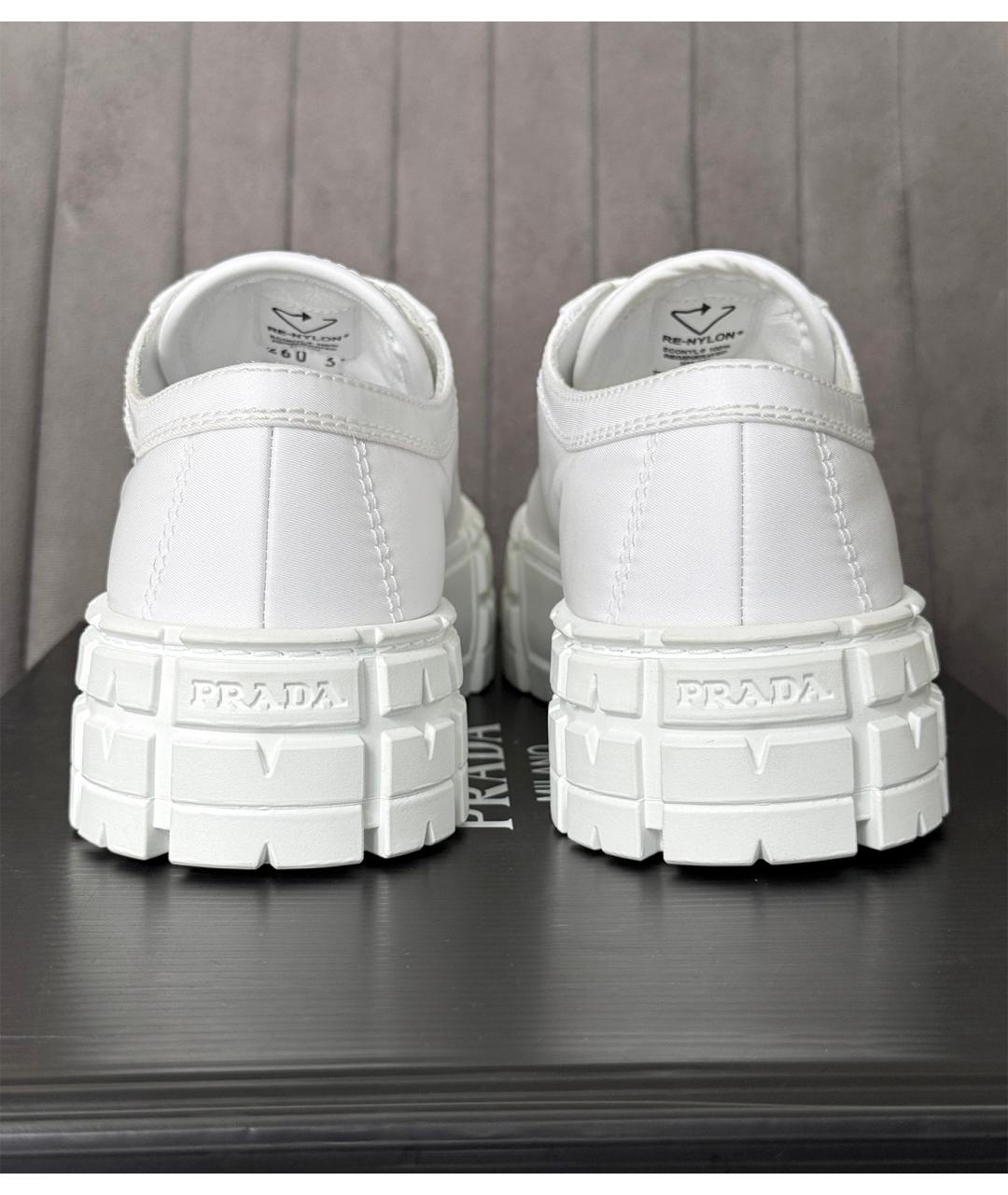 PRADA Белые кеды, фото 6