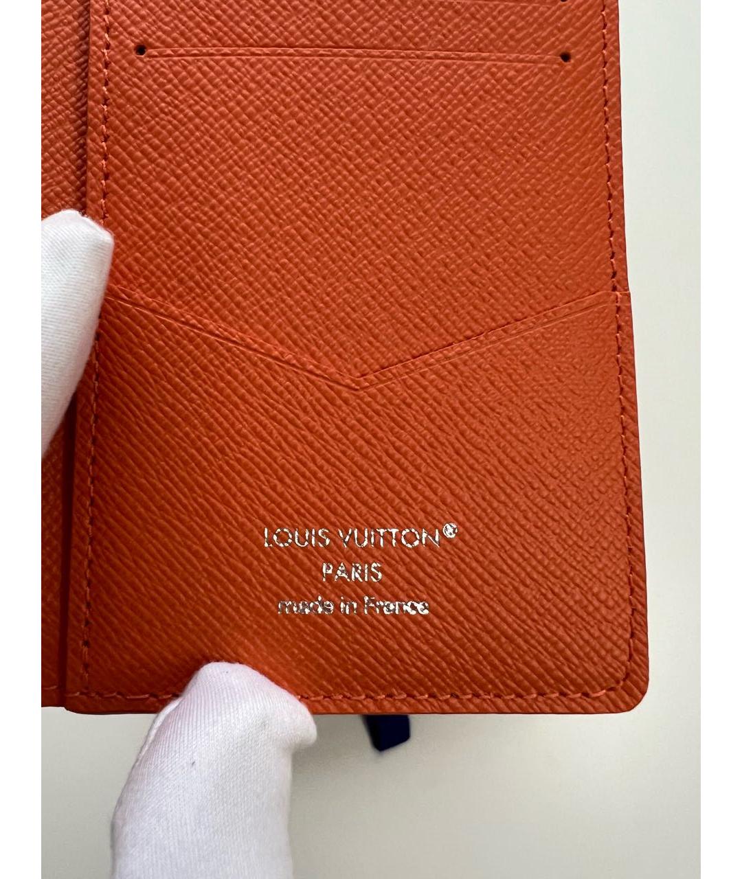LOUIS VUITTON Оранжевый кардхолдер, фото 4