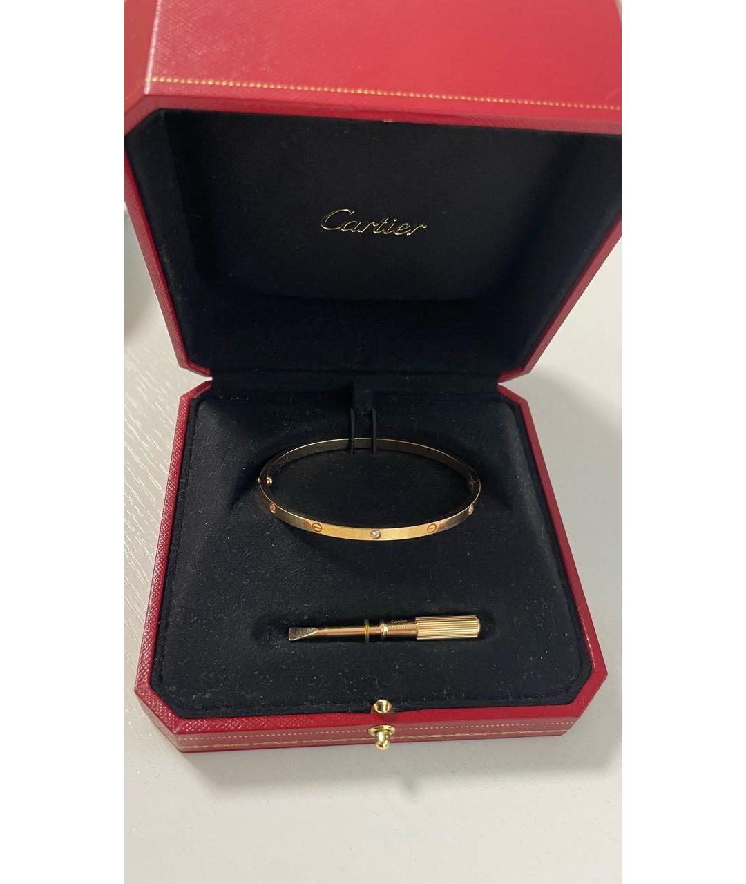 CARTIER Золотой браслет из розового золота, фото 7