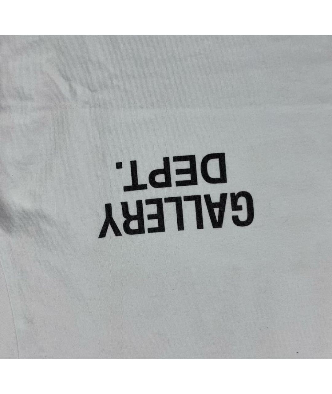 Gallery Dept Белая хлопковая футболка, фото 4