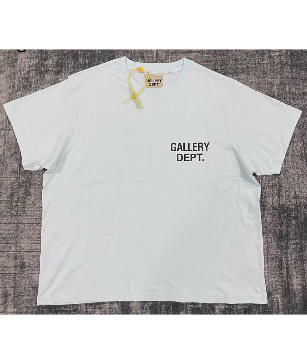 Gallery Dept Белая хлопковая футболка, фото 8