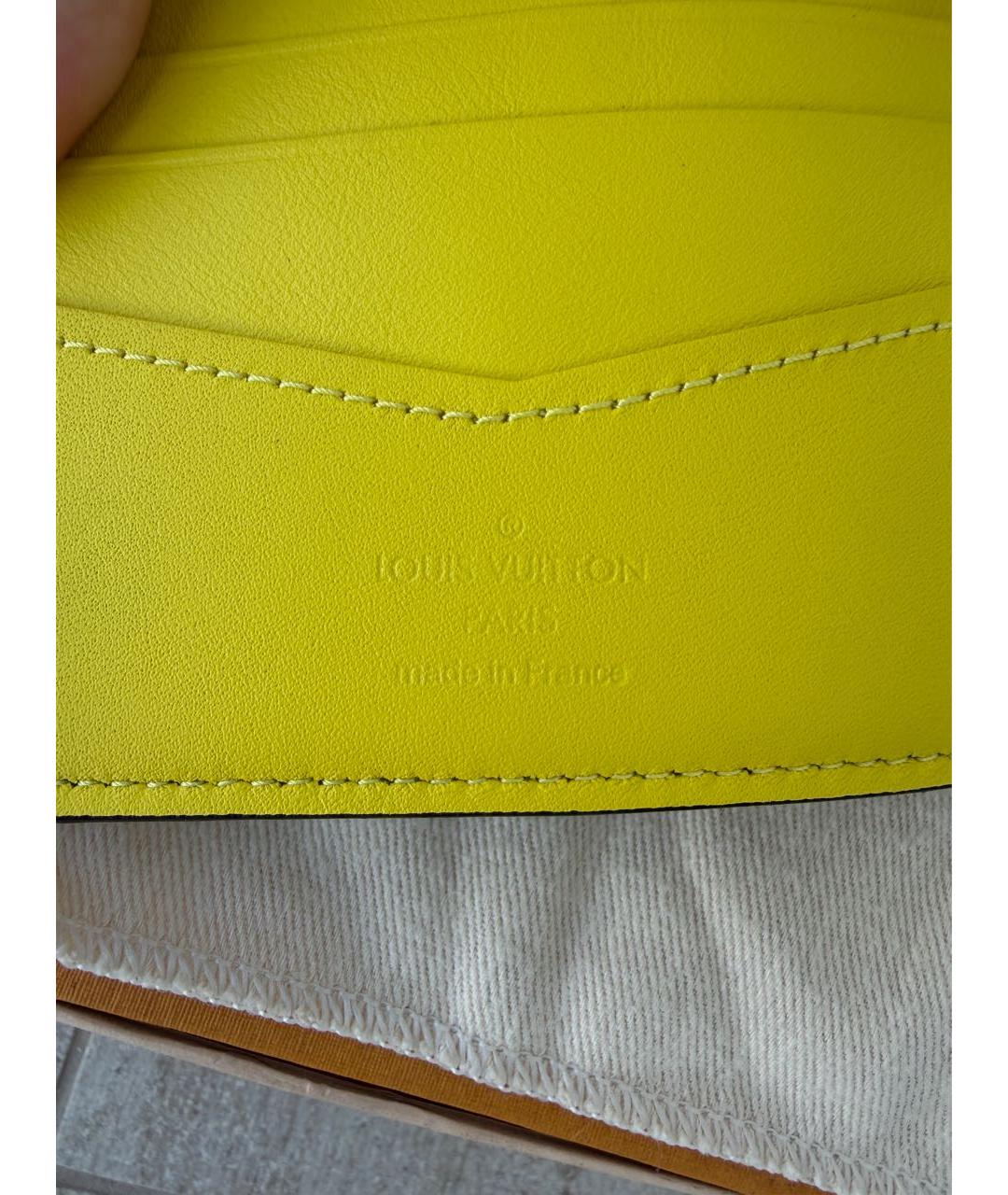 LOUIS VUITTON Черный кошелек, фото 4
