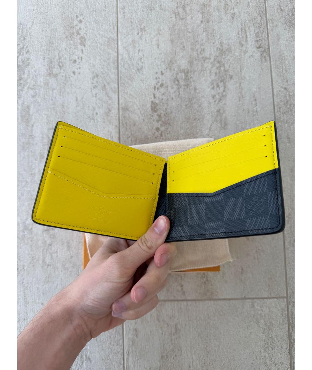 LOUIS VUITTON Черный кошелек, фото 3