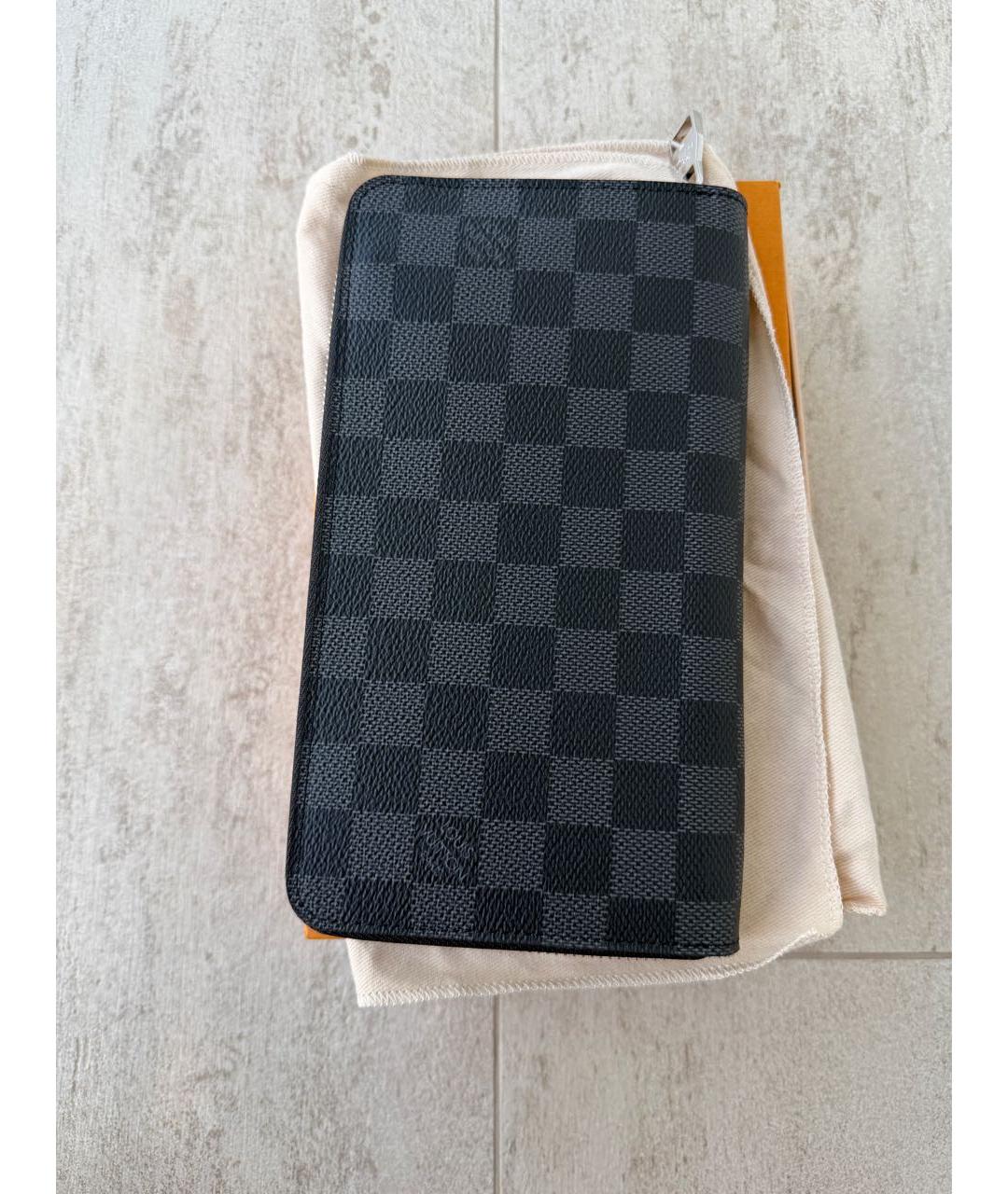 LOUIS VUITTON Черный кошелек, фото 3