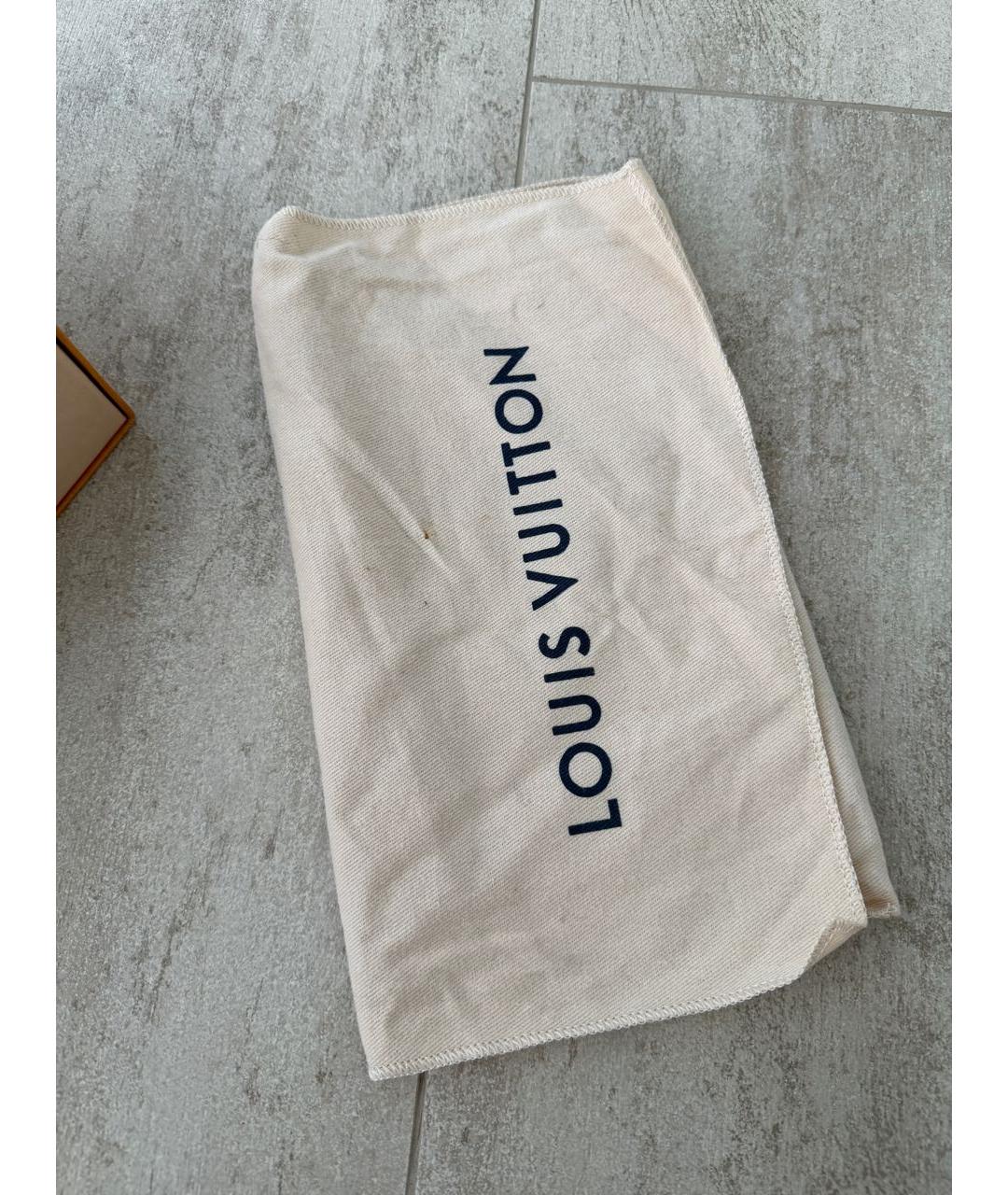 LOUIS VUITTON Черный кошелек, фото 8