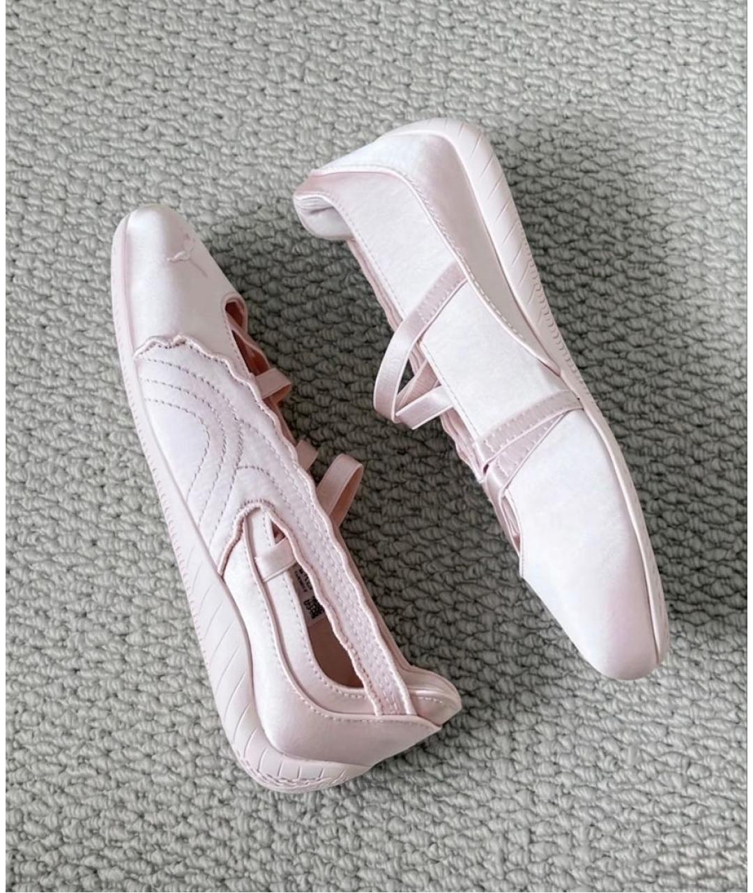 PUMA Розовые текстильные балетки, фото 3
