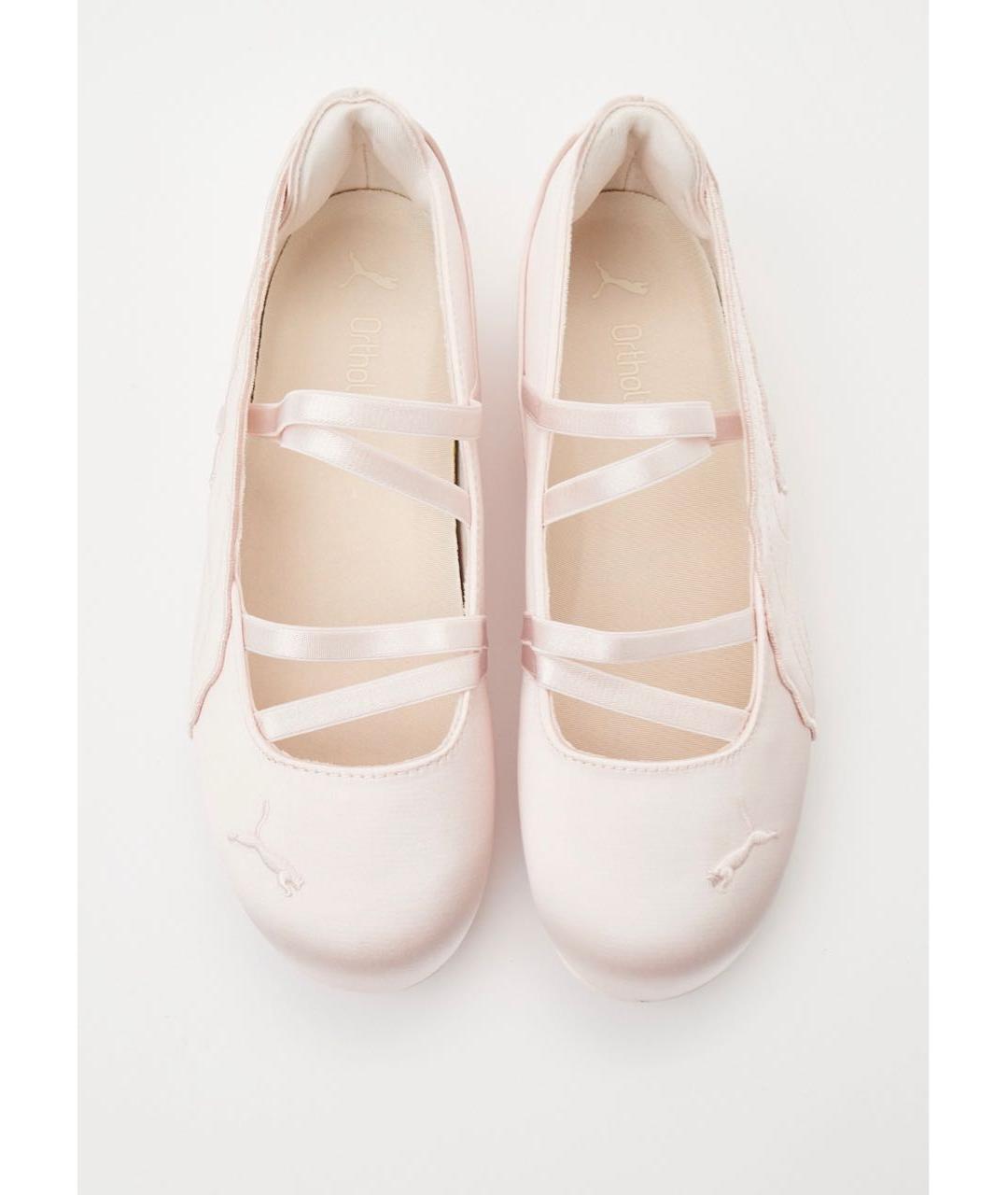 PUMA Розовые текстильные балетки, фото 6