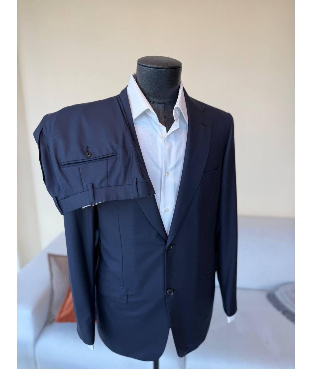 BRIONI Темно-синий классический костюм, фото 7