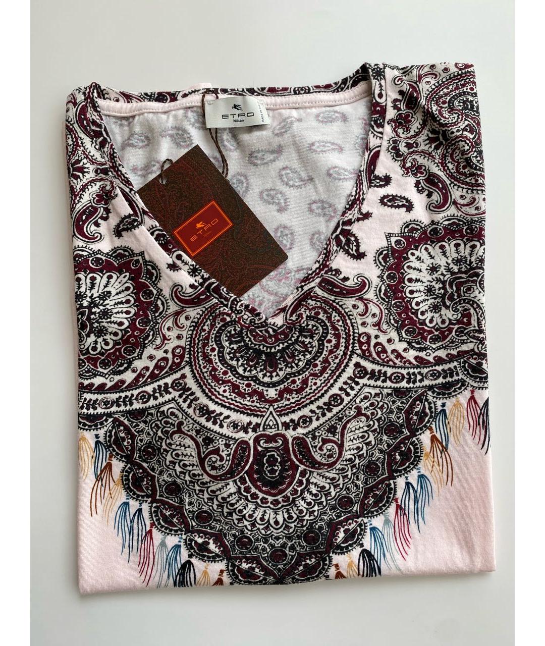 ETRO Мульти хлопковая футболка, фото 8