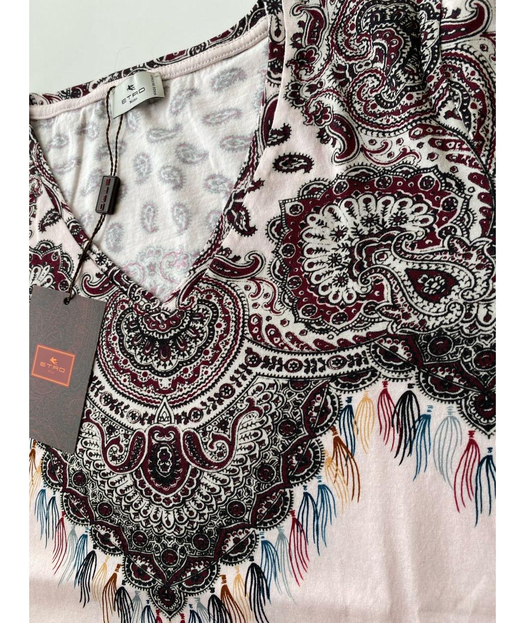 ETRO Мульти хлопковая футболка, фото 3