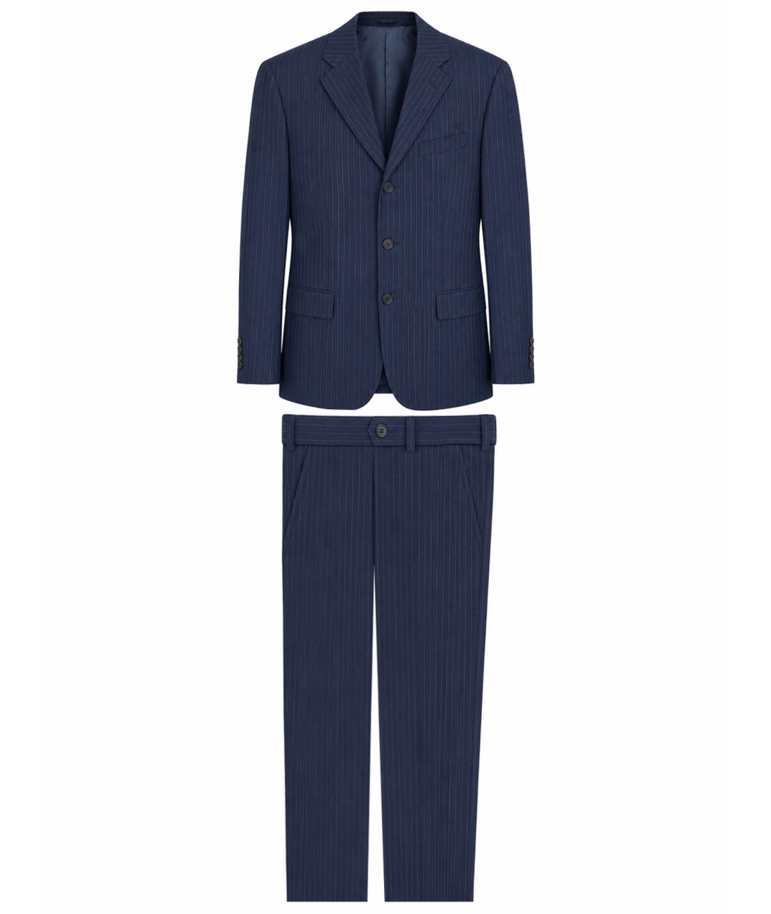 POLO RALPH LAUREN Темно-синий классический костюм, фото 1